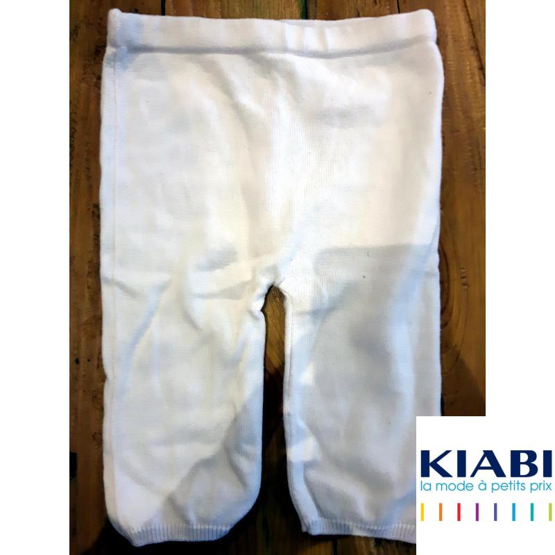 Pantalon lainage blanc