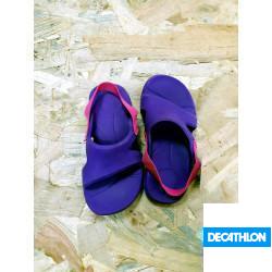 Sandales violettes 
