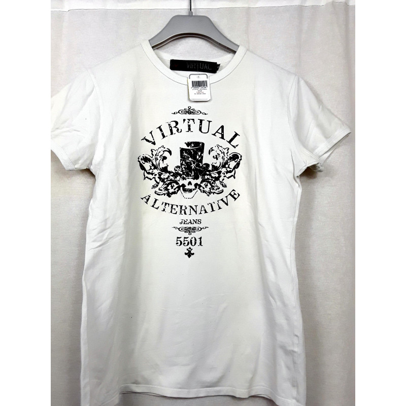 T shirt blanc virtual