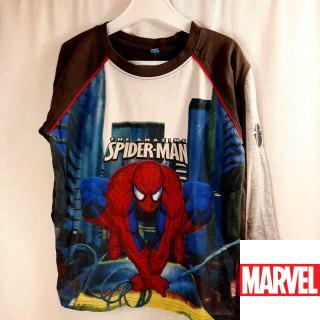 T shirt marron SpiderMan ML