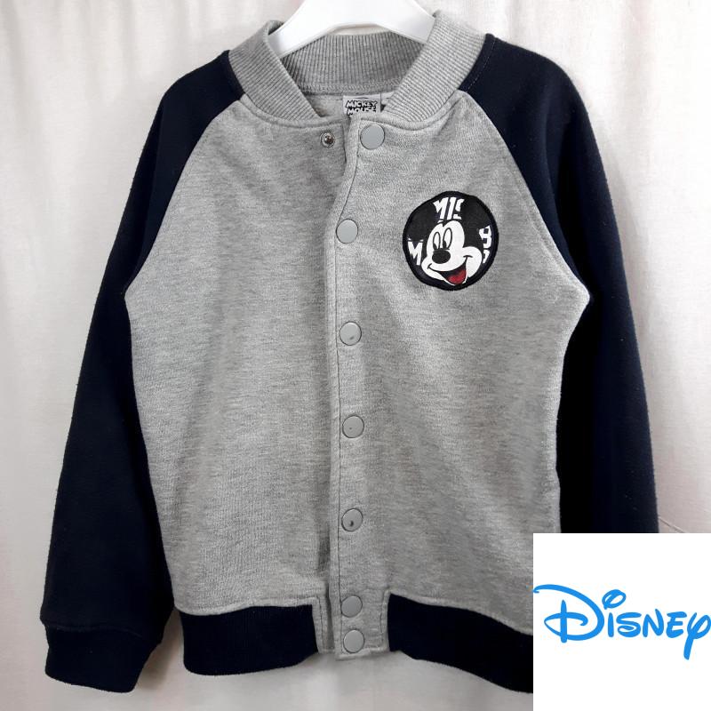 Gilet gris et marine Mickey