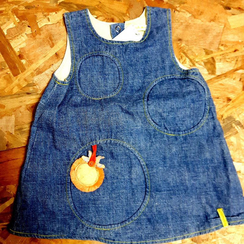 Robe en jean