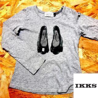 T shirt gris ML ballerines