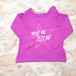 T shirt violine you're my star