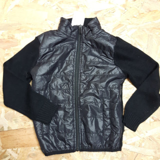 Gilet zippé noir