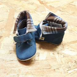 Chaussures montantes bleues