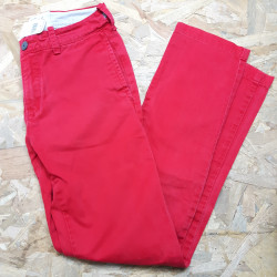 Pantalon rouge type chino