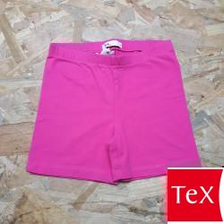 Short rose coton extensible