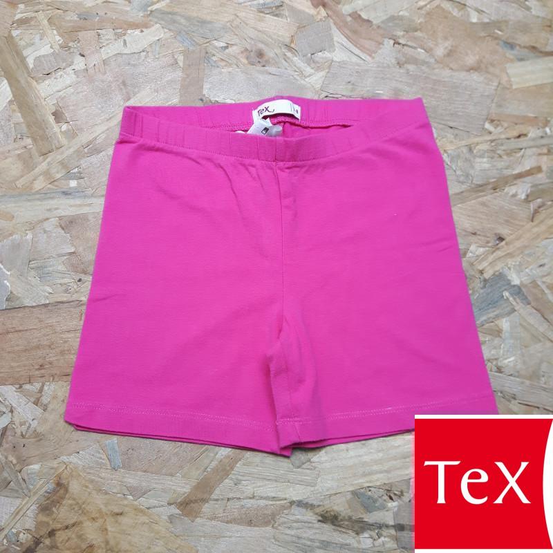 Short rose coton extensible