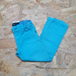 Pantalon bleu turquoise