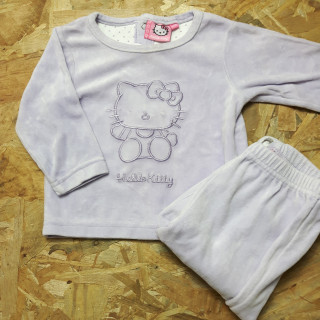 Pyjama 2 pièces parme Hello Kitty