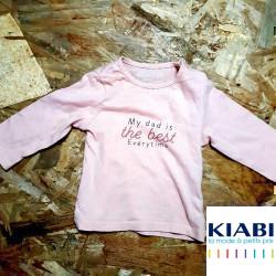 t shirt ML rose pale "my dad is the best..."