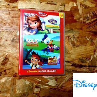 DVD 3 épisodes de dessin animé Disney