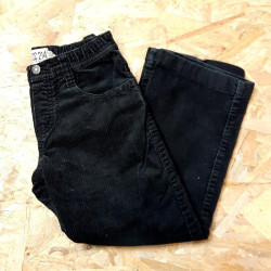 Pantalon velours noir