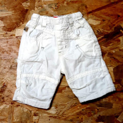 Pantalon toile blanc
