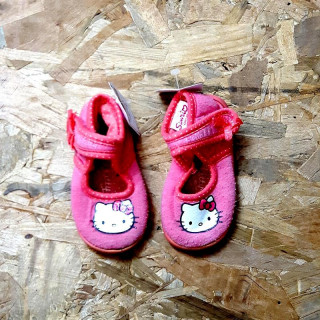Chaussons ouverts rose Hello Kitty