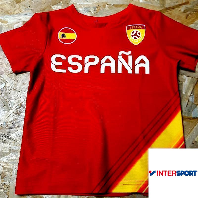 T shirt MC rouge "Espana"