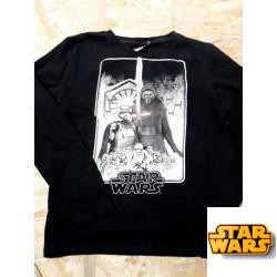 T shirt ML noir "Star wars"