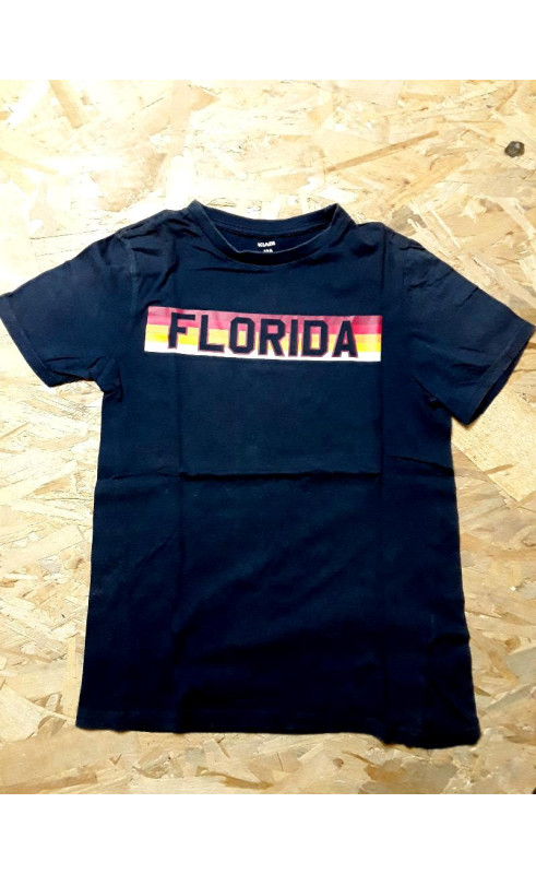 T shirt MC imprimé coloré " florida"