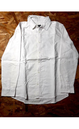 Chemise ML blanche boutons...