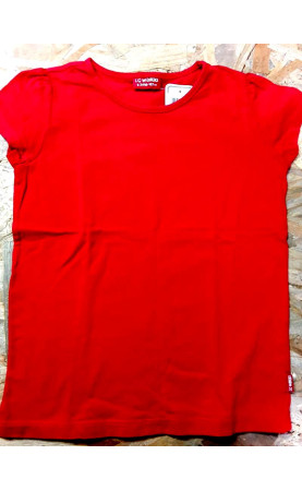 T shirt rouge MC