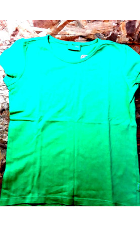 T shirt vert pomme MC