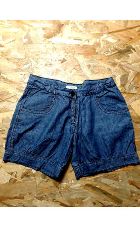 Short bleu jean