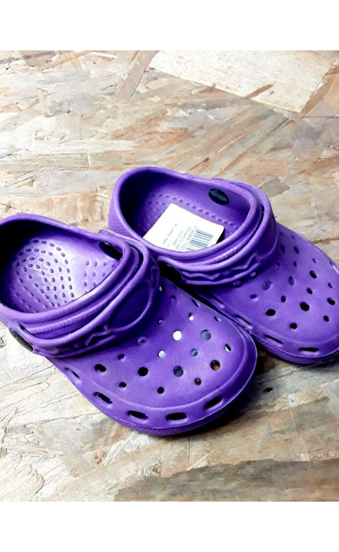 Sabots crocs violet