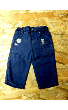 Pantalon bleu marine...