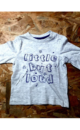 T shirt ML gris " little...