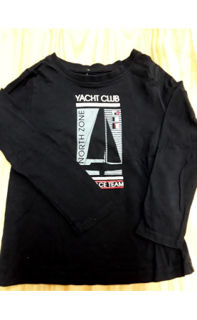 tee-shirt ML "yacht club"