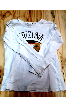 tee shirt ML blanc "arizona"