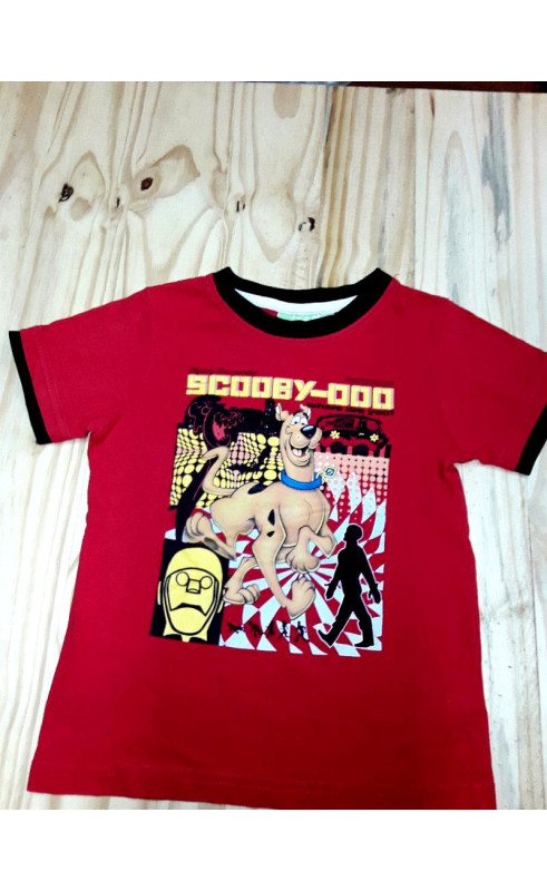 tee shirt MC scooby-doo