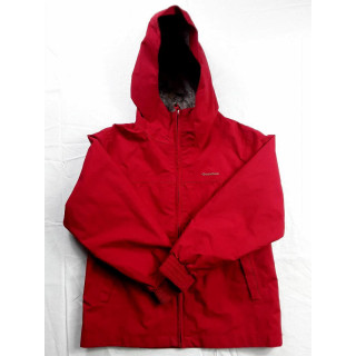 manteau type coupe vent rouge