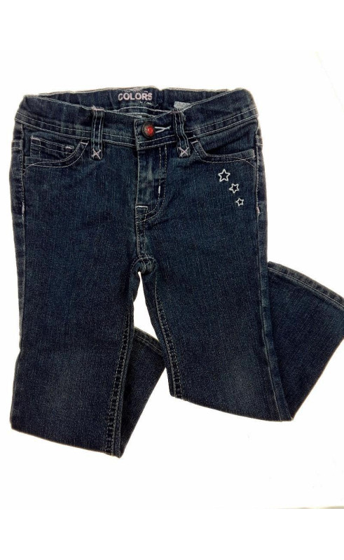 pantalon jean bleue avec étoile