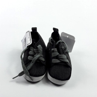 Chaussures bébé 3/6 mois gris anthracite