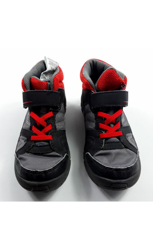 Chaussures de marche rouges&noires