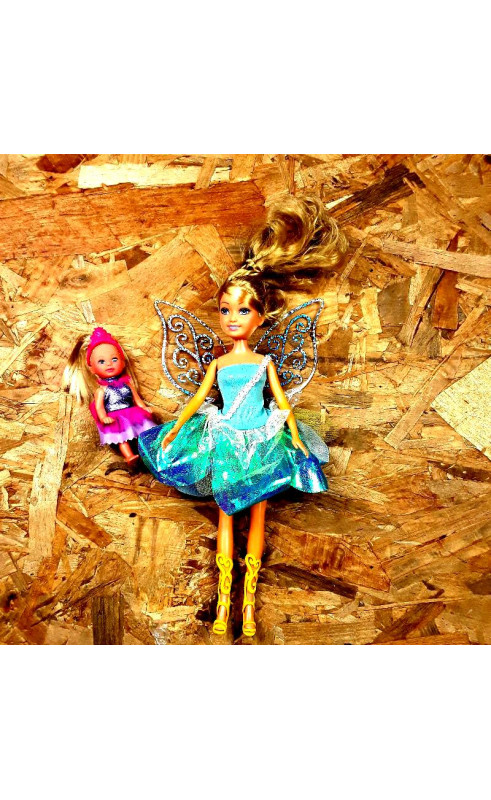 Ensemble Poupées Barbie&Chelsea Féeriques