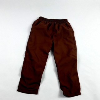 Pantalon marron intérieur bleu marine