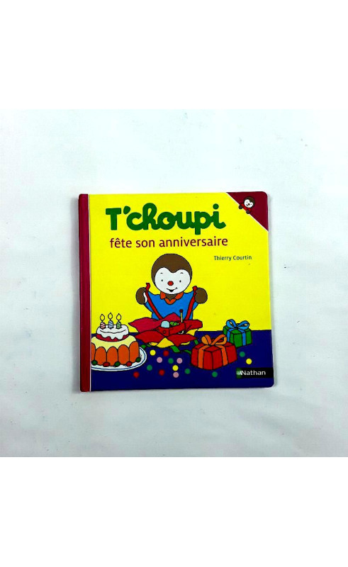 Livre Tchoupi fête son anniversaire