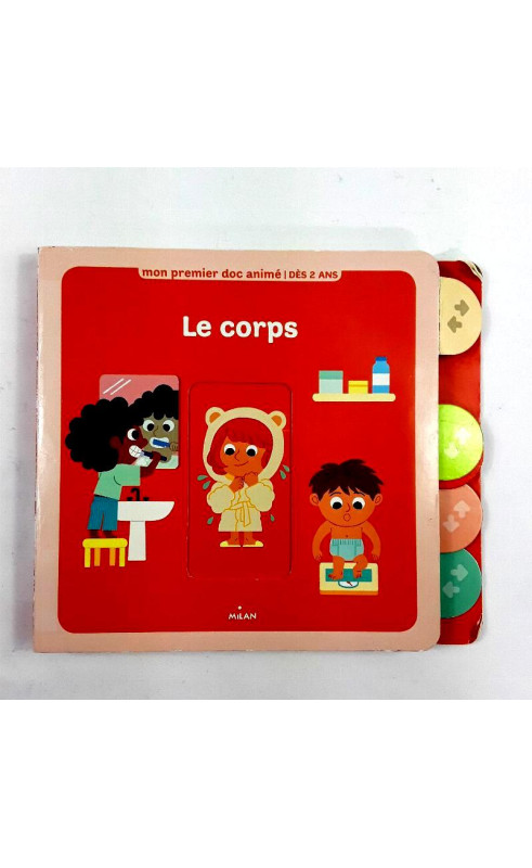 Livre "Mon premier doc animé "Le Corps"