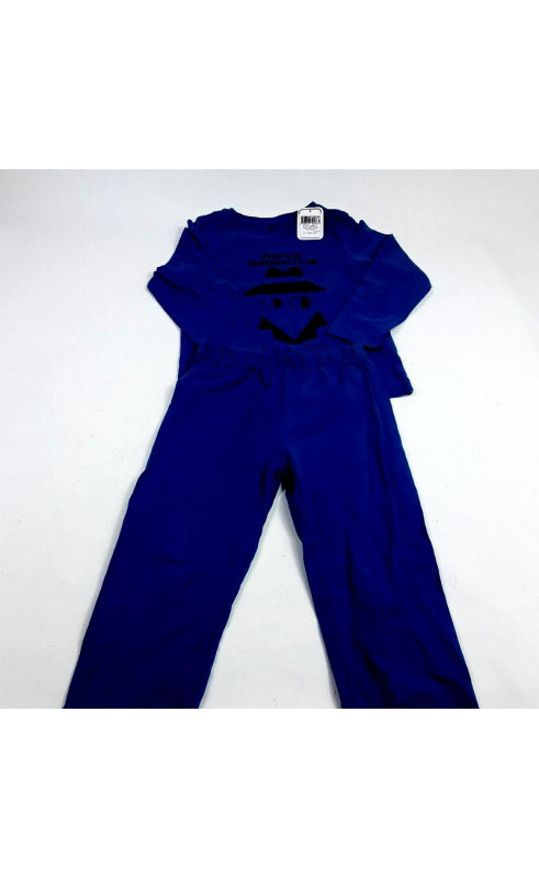 Pyjama 2 pièces bleu private