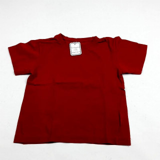 T shirt MC rouge uni