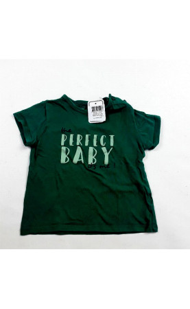 Tshirt MC vert " the perfect baby"
