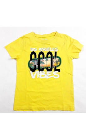 T shirt jaune Cool Vibes