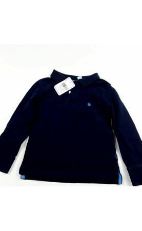 Polo ML bleu " give the best"