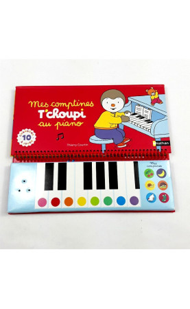 Livre musicaux " Tchoupi au piano"