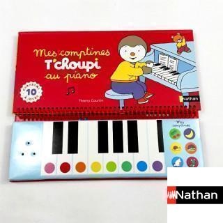 Livre musicaux " Tchoupi au piano"