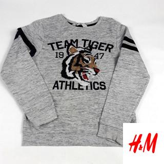 Pull gris tigre en sequin