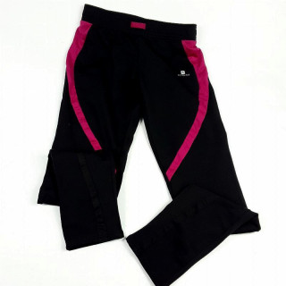 pantalon de jogging noir et rose